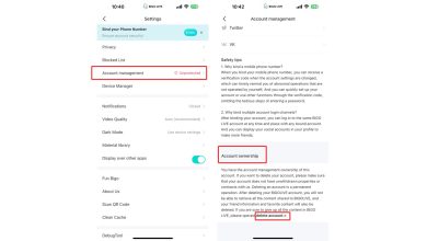 BIGO LIVE Settings and Account Management screen